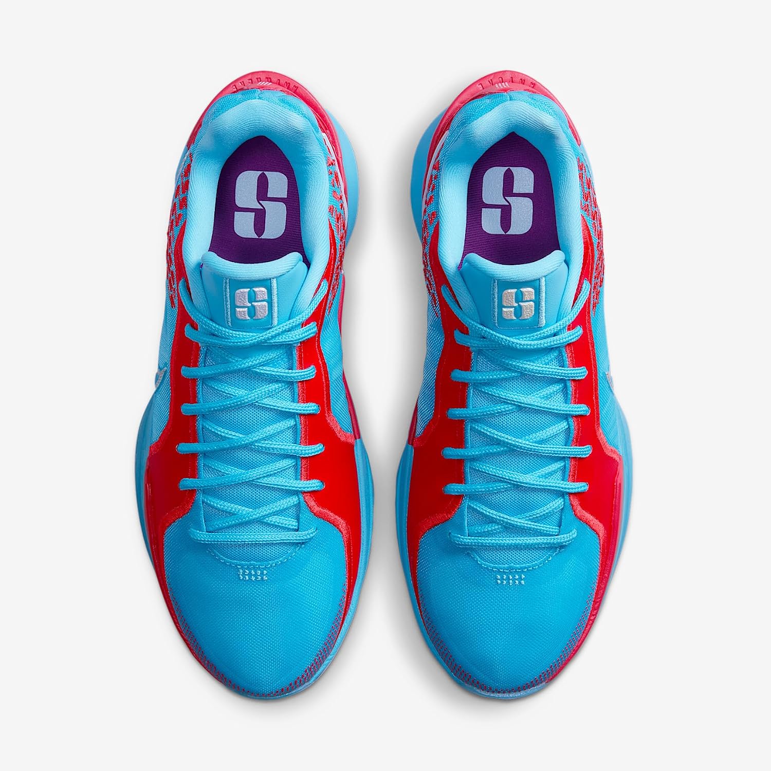 Sabrina 2 Basketball Shoes (Baltic Blue/Light Crimson/Glacier Blue/White) Size 9
