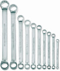 Williams MWS-BWM10 10-Piece Double Head 10-Degree Offset Box End Wrench Set
