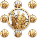 10PK Personalized Power Lineman Christmas Ornament, Power Lineman Appreciation Gift