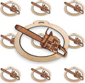 10PK Personalized Chainsaw Christmas Ornament for Christmas Tree, Gifts for Loggers, Lumberjack Ornament, Unique Arborist Gift, Forestry Ornaments, Handmade in The USA
