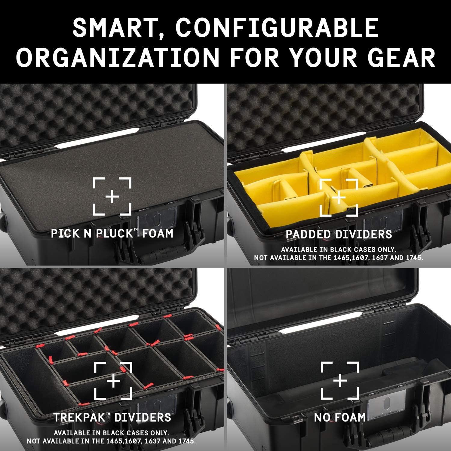Pelican Air 1535 Case With Foam (Black)