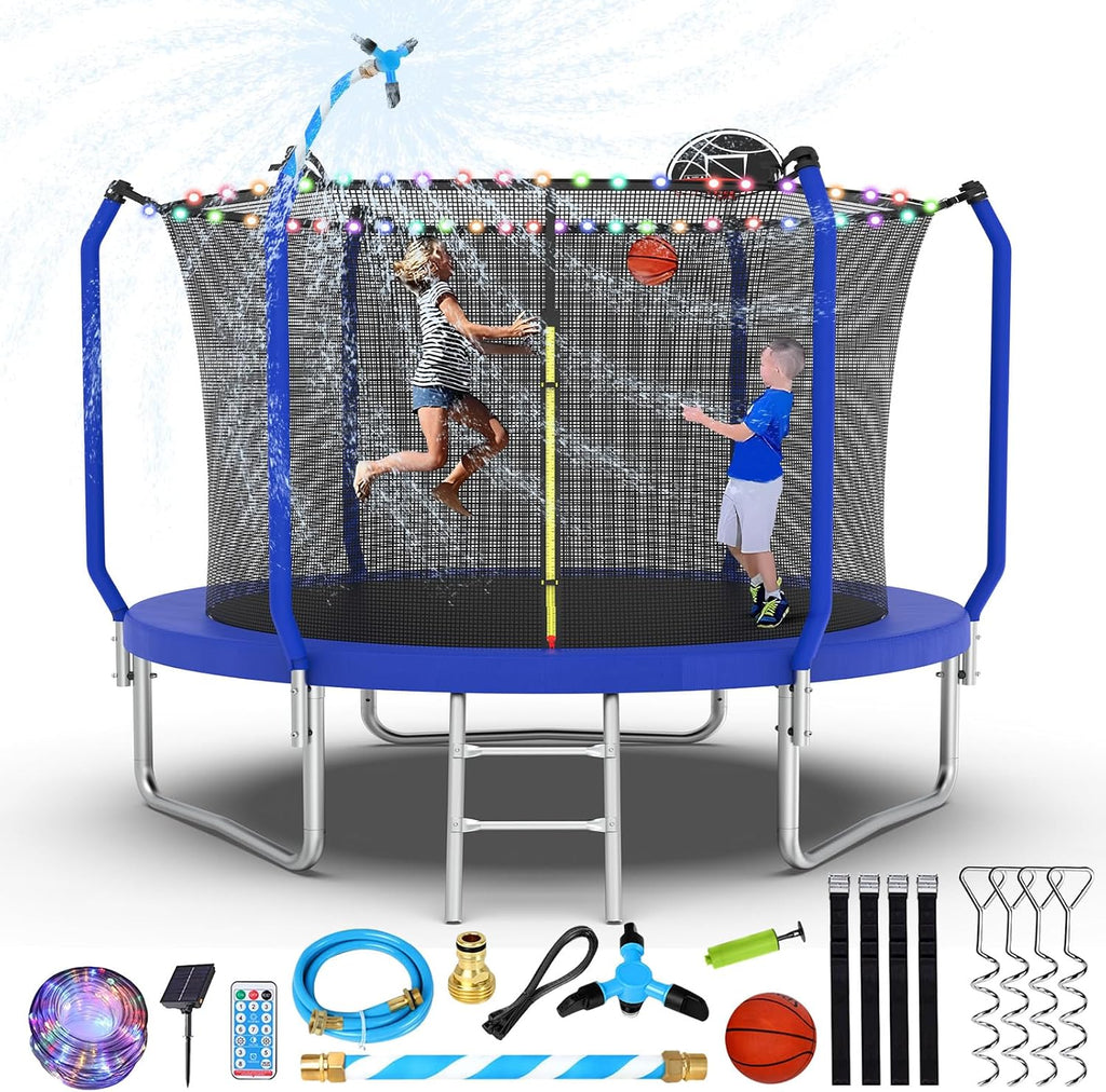 Lyromix Upgraded 16FT Trampoline for Kids and Adults