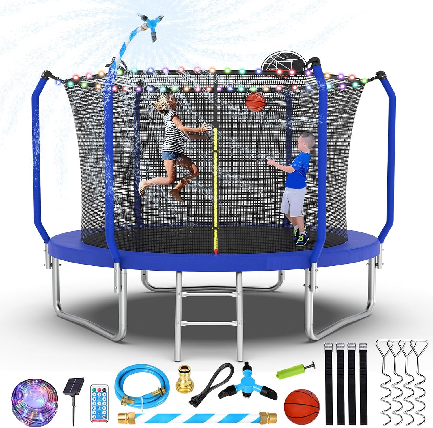 Lyromix Upgraded 16FT Trampoline for Kids and Adults