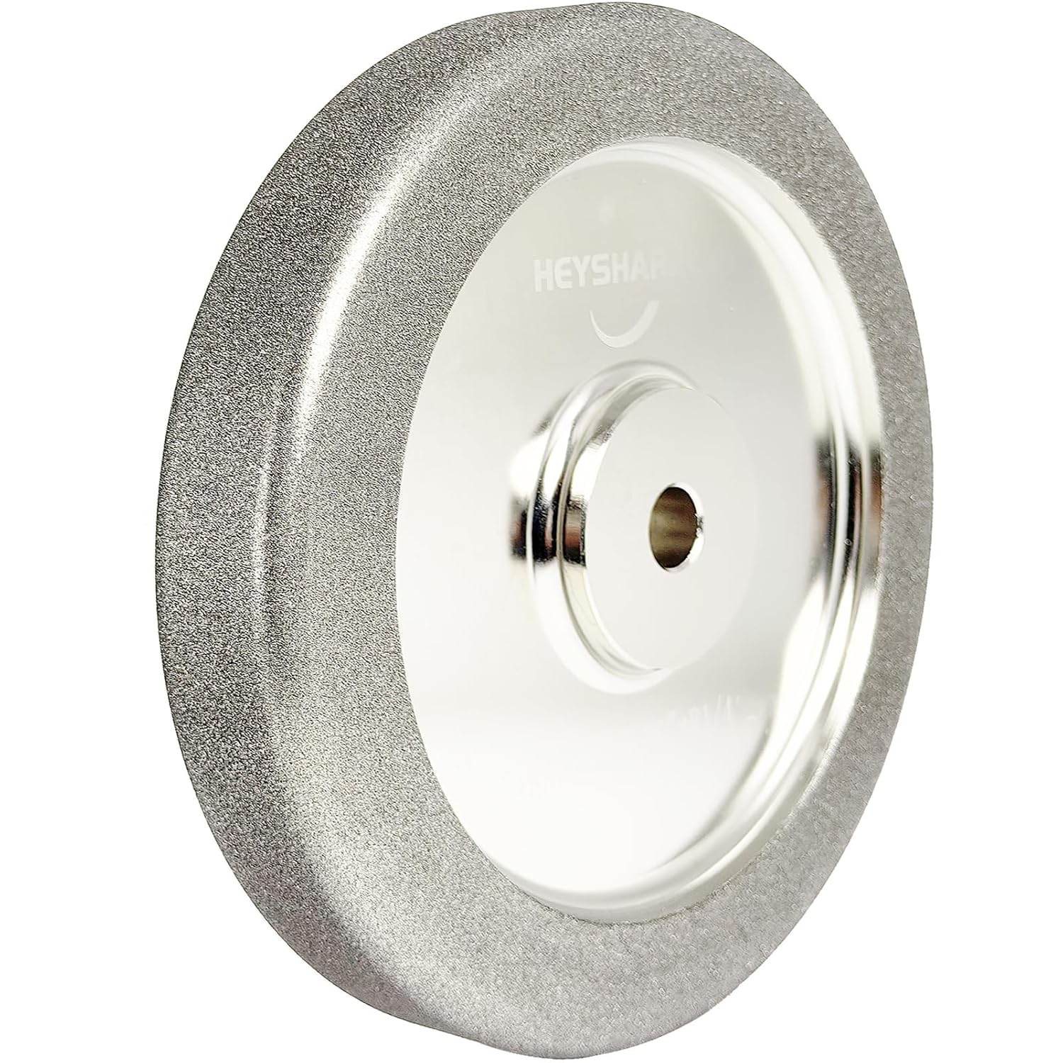 4 in 1 CBN Grinding Wheel 8 inch 180 Grit,1.25' Wide,5/8' Arbor,for Sharpening Woodturning Tools、High Speed Steel Tools (180 Grit)