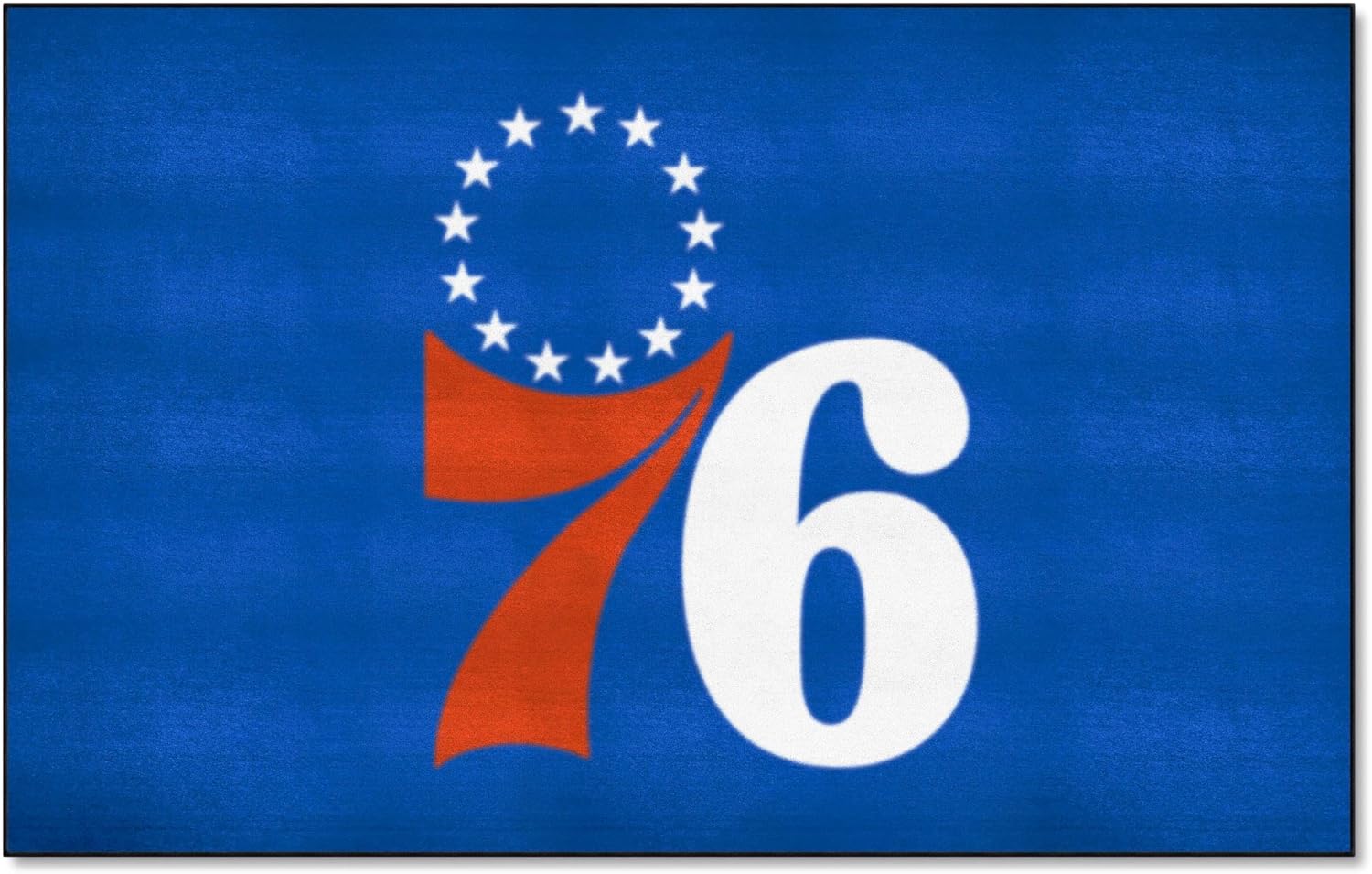 FANMATS 9372 Philadelphia 76ers Ulti-Mat Rug - 5ft. x 8ft. | Sports Fan Area Rug, Home Decor Rug and Tailgating Mat