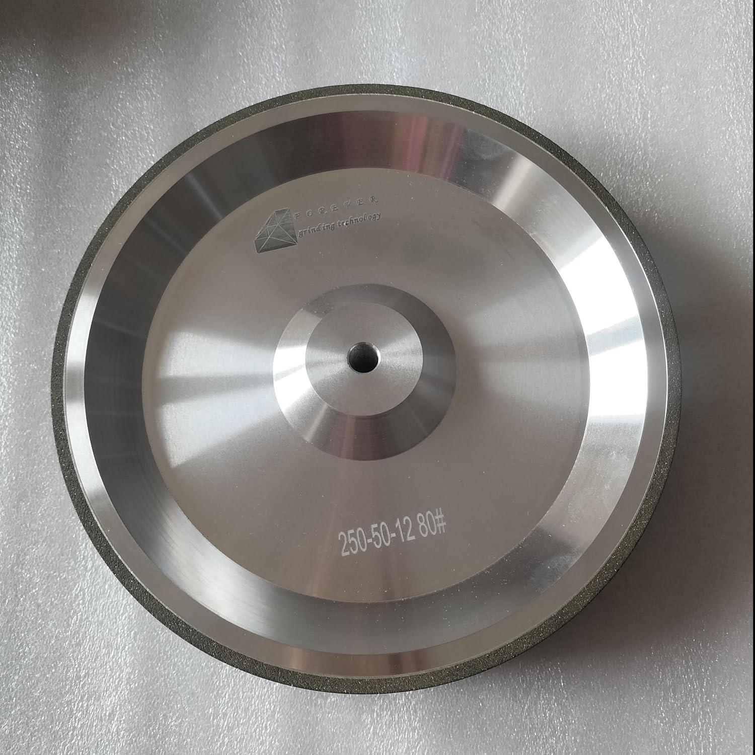 Resin Diamond Grinding Wheel for Tormek T8/T7 Grinder for Sharpening and Polishing Knives, D250 * T50 * H12 * X5 mm, 80-10000 Grit (180µm,80 Grit)