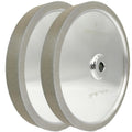 CBN Grinding Wheel 8 inch 600&1000 Grit,1' Wide,5/8' Arbor,for Sharpening Woodturning and HSS Tools,Suitable for All Kinds of 8-inch Bench Grinders(600&1000 Grit)