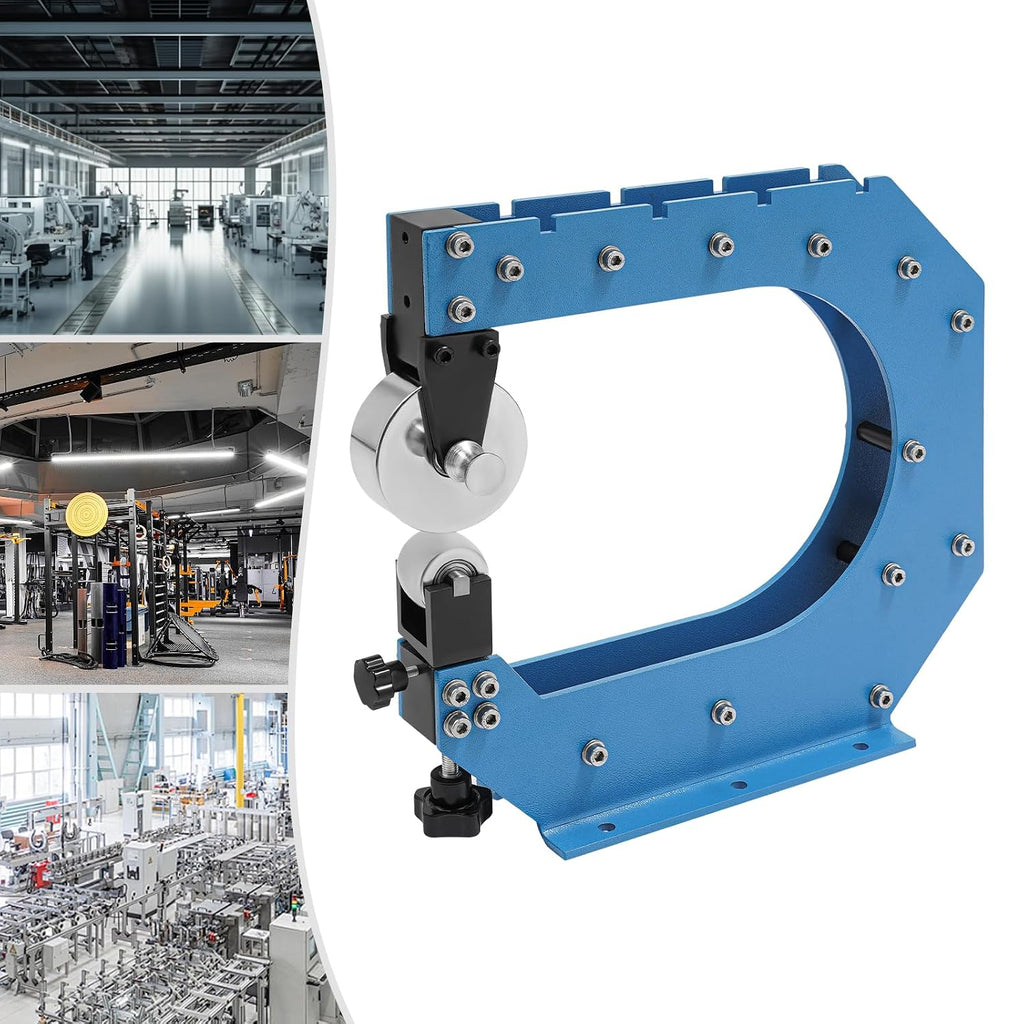 Benchtop English Wheel, 12 Inch Professional English Wheel Metal Shaping Machine, Manual Parts Manufacturing Tool, Heavy Duty English Wheels for Shaping, Manufacturing, Smoothing Dents