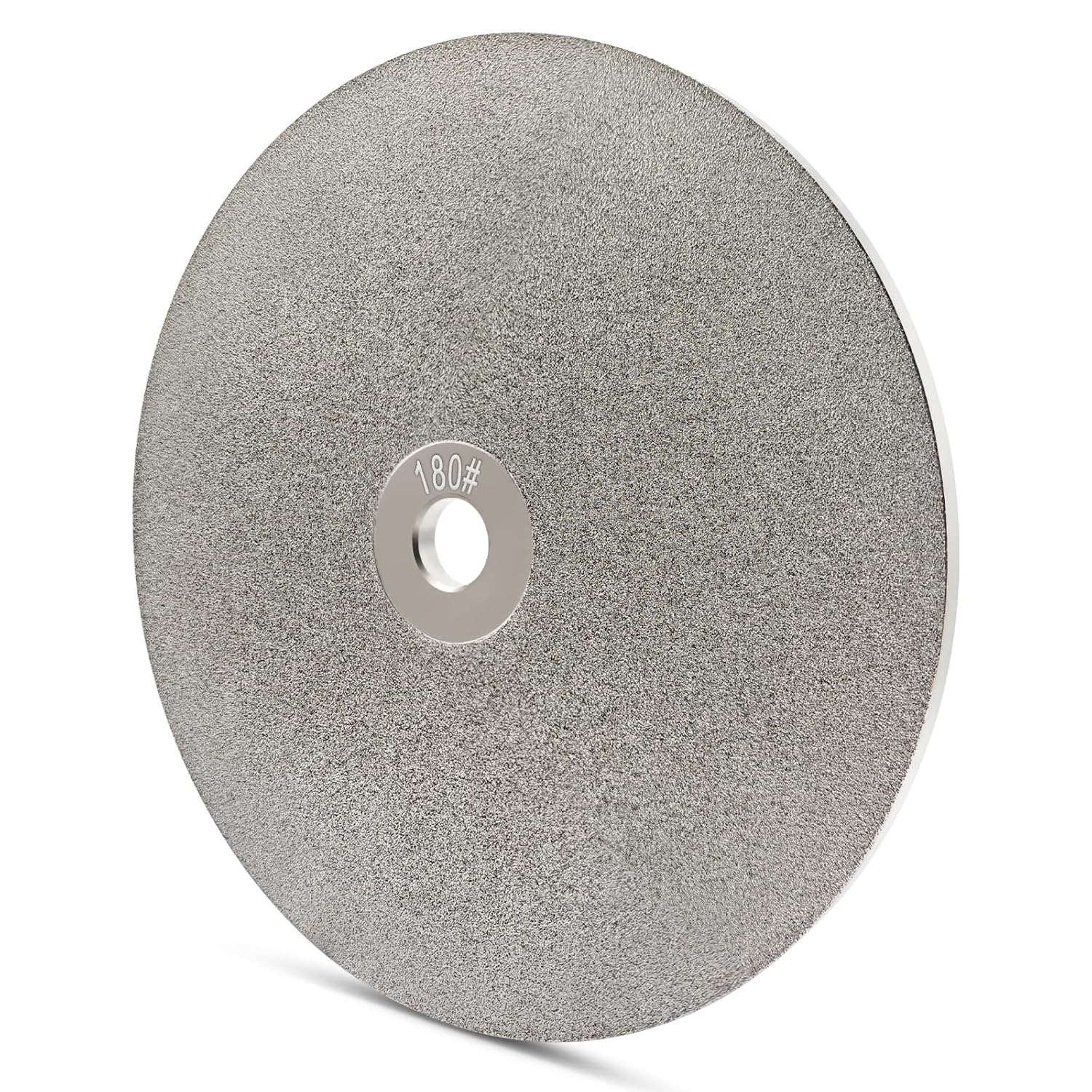 Double-Sided CBN Grinding Wheel for 8 inch Bench Grinder, for Sharpening Woodworking Tools、Knife、High Speed Steel Tools (320/600 Grit)