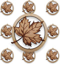 10PK Personalized Maple Leaf Ornaments, Thanksgiving Christmas Tree Decorations, Fall Decorations for Christmas Tree