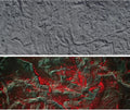 Translucent Volcanic Rock Texture 3D Wall Panels, FRP Imitation Stone, Black, Pack of 4 Tiles