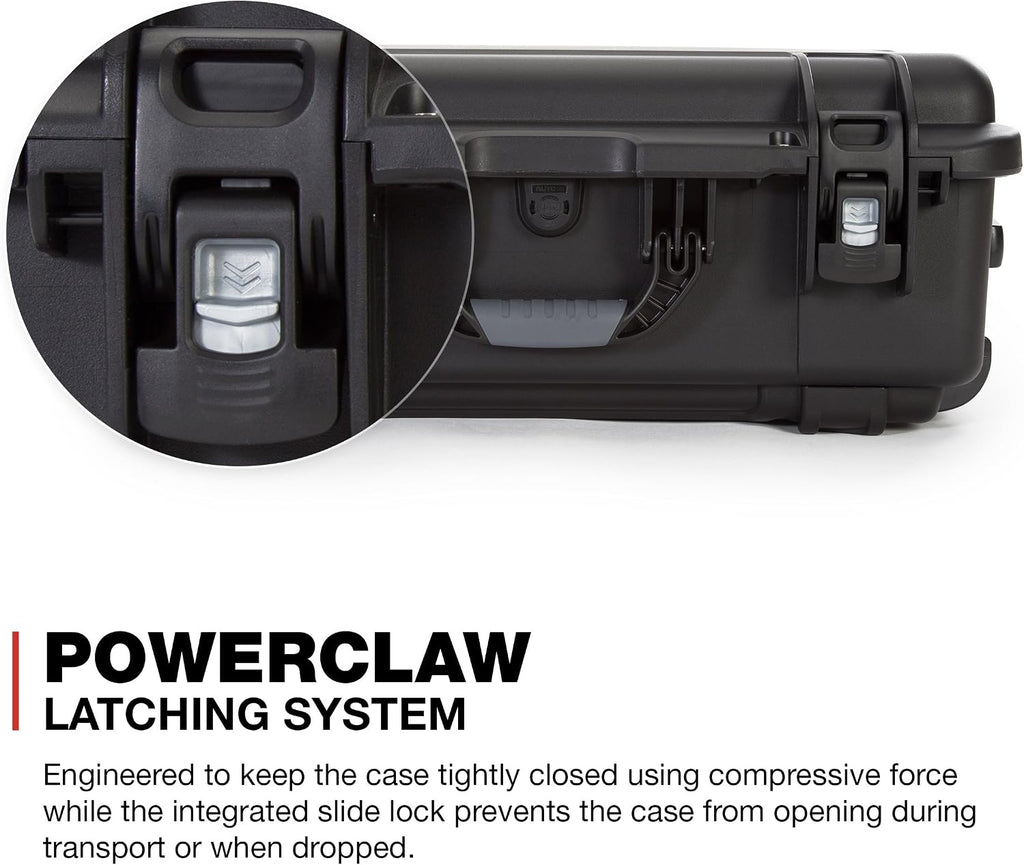 NANUK R 935 Wheeled Eco-Friendly Waterproof Hard Case, Black