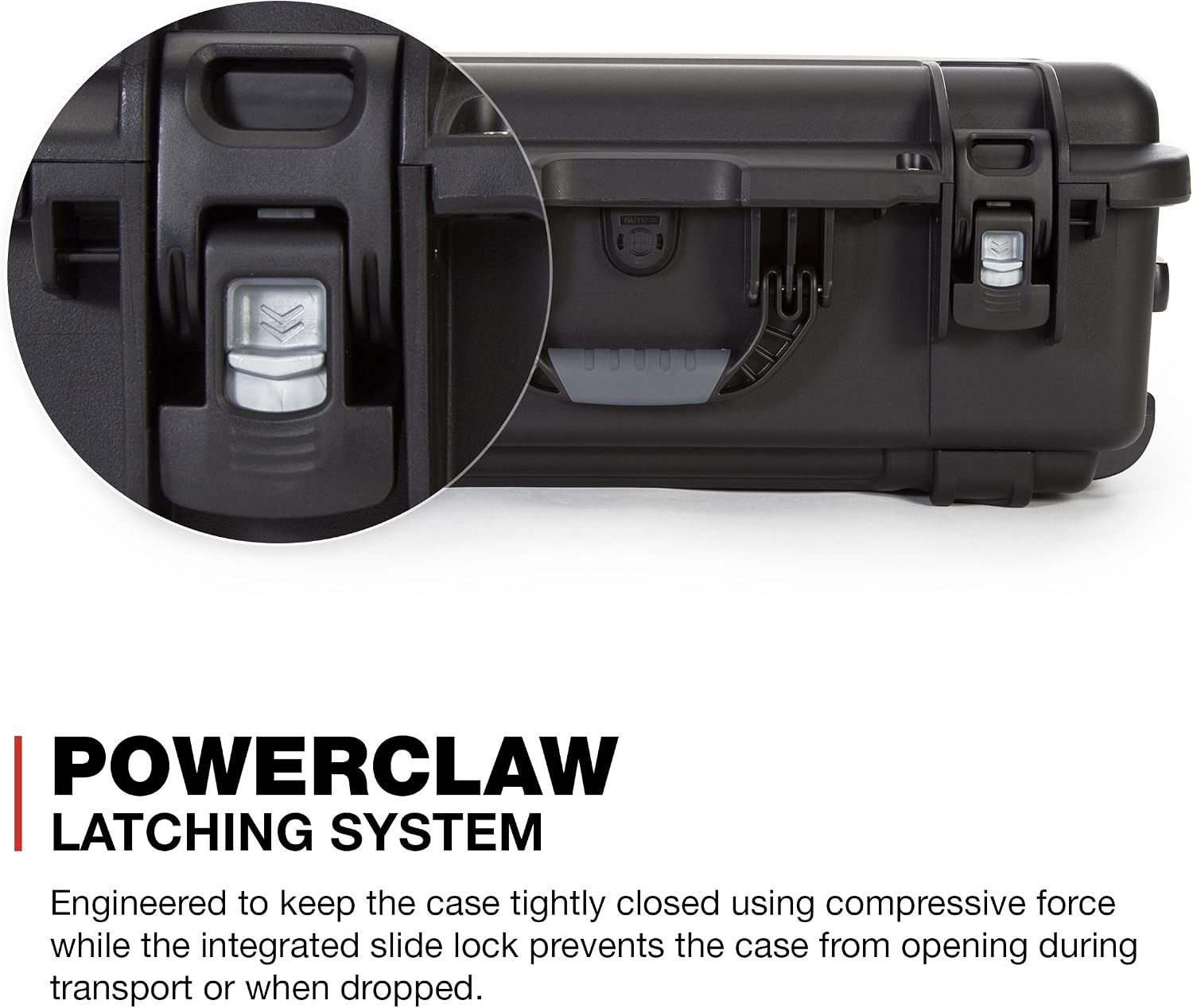 NANUK R 935 Wheeled Eco-Friendly Waterproof Hard Case, Black