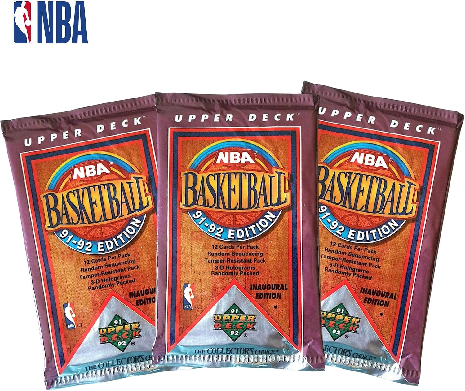 1991-92 Upper Deck NBA Basketball Card Wax Pack Box High Series Find Jerry West