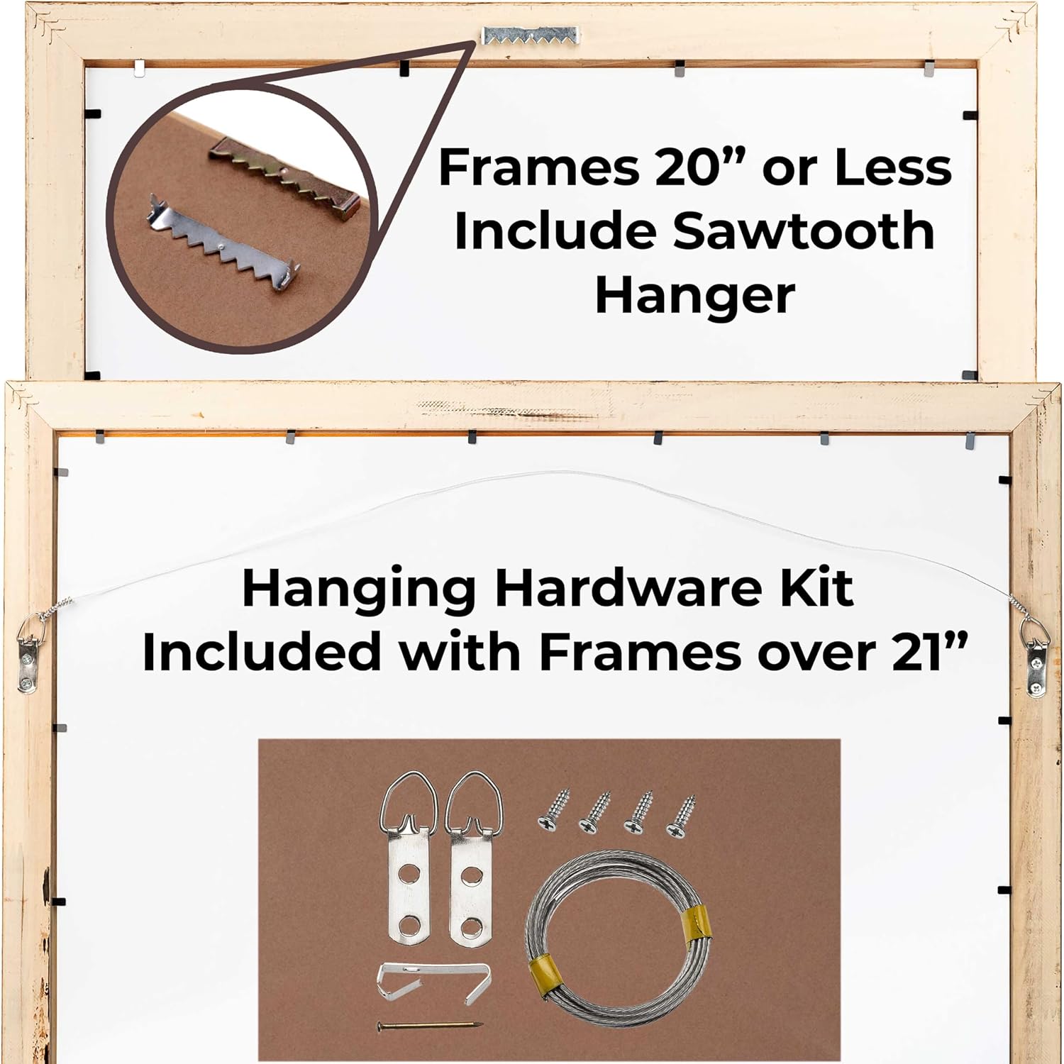 15x27 Shadow Box Black Solid Wood Display Frame with White Acid-Free Backing UV Acrylic & Hanging Hardware - with 3/4' Usable Depth