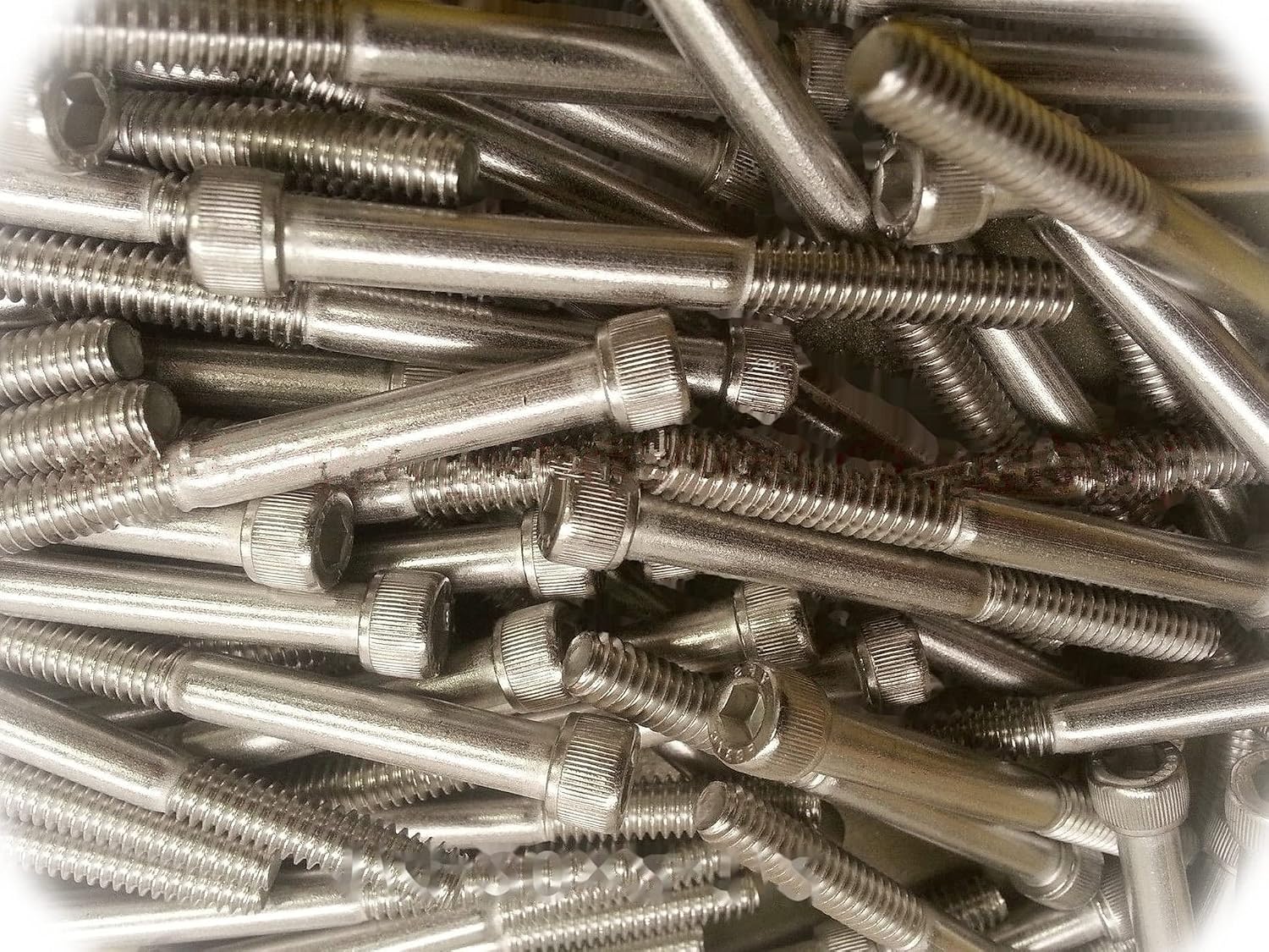 (Qty 100pcs) 1/4-20x2-1/2 Socket Allen Head Cap Screw Stainless Steel 1/4 x 2.5' inch Multi-Purpose Comprehensive Hardware Fastener Assortment Kit Cit02433Riv