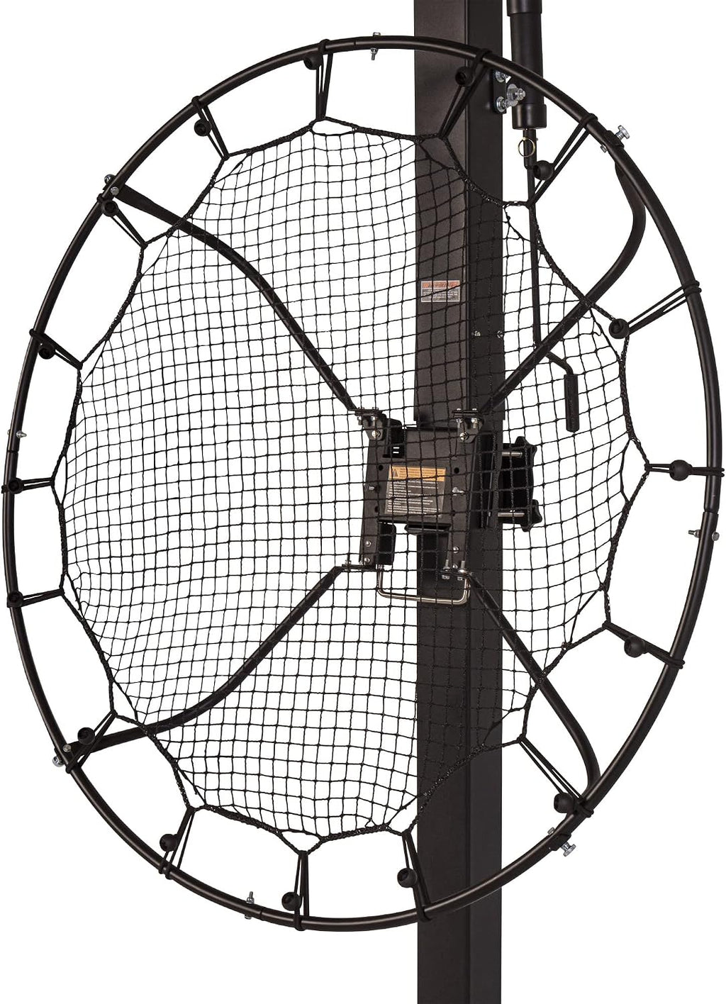 Silverback Multi-Sport Training Rebound Passback Net - Basketball Rebounder - Multisport Rebounder,Black