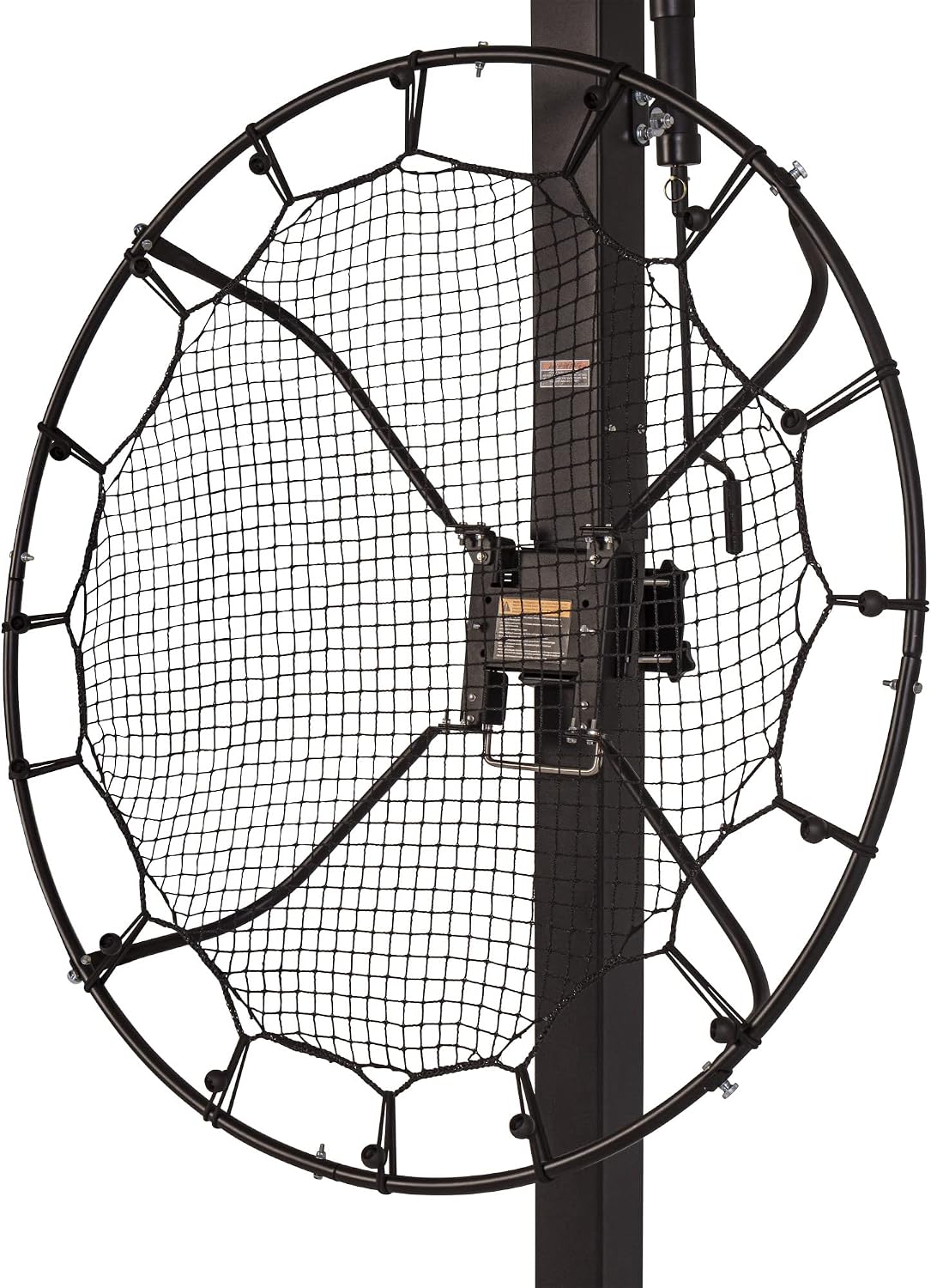 Silverback Multi-Sport Training Rebound Passback Net - Basketball Rebounder - Multisport Rebounder,Black