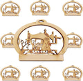 10PK Personalized Sewing Machine Ornament - Sewing Ornaments - Quilter Ornament