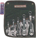 Wright Tool 9429 Ratcheting Box Wrench Set 1/4' - 7/8' (5-Piece),Silver