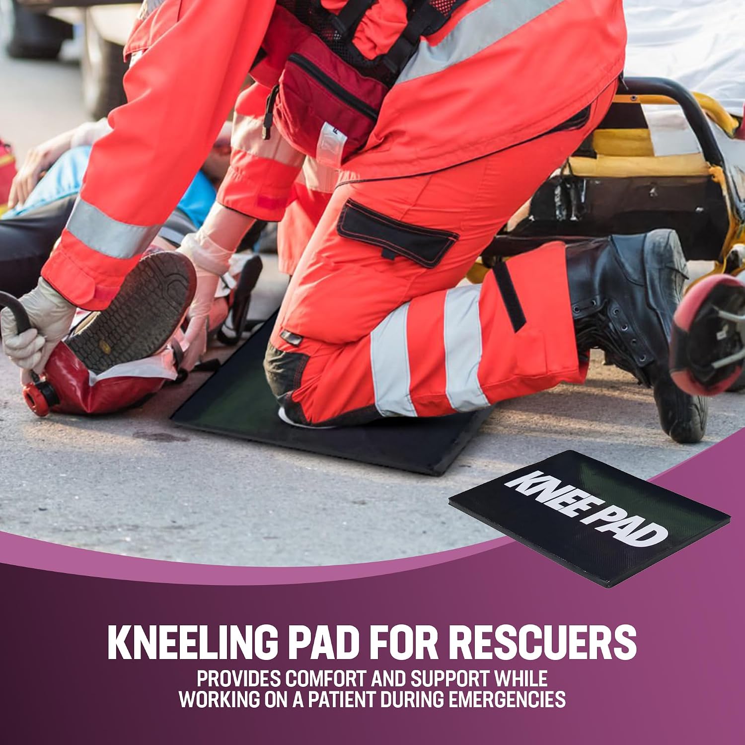 Kemp USA Premium Professional Trauma Bag for Emergency Medical Services (EMS), Fluid-Resistant Tarpaulin Construction