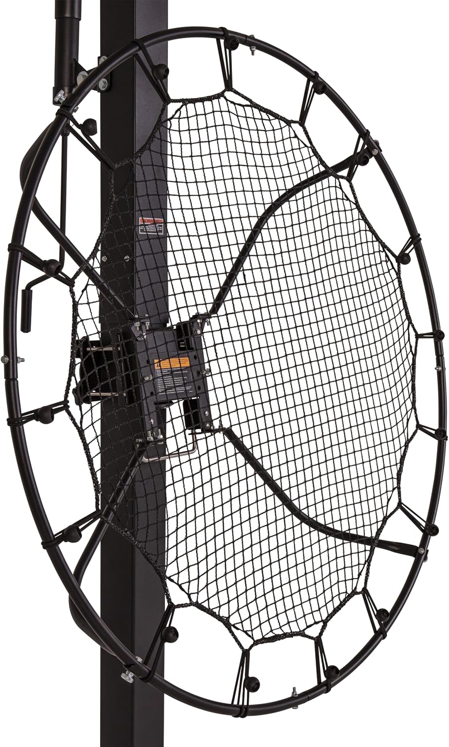 Silverback Multi-Sport Training Rebound Passback Net - Basketball Rebounder - Multisport Rebounder,Black