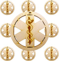 10PK Personalized Star of Life Ornament, EMS Christmas Tree Ornaments, EMT Appreciation Gifts for Paramedics, Paramedic Gifts for Women, Men, Handcrafted in The USA