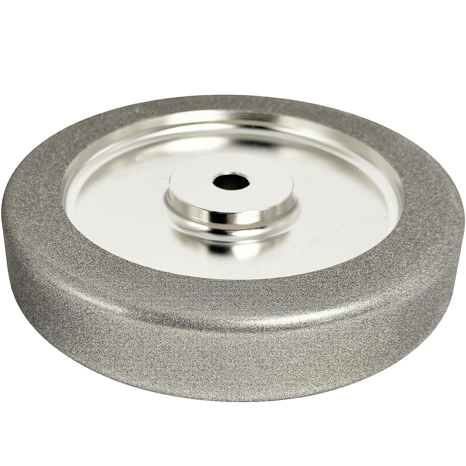 4 in 1 Plus CBN Grinding Wheel 8 inch 180 Grit,1.5' Wide,5/8' Arbor,for Sharpening Woodturning Tools、High Speed Steel Tools (180 Grit)
