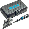 Capri Tools Ultra Precision Certified Torque Limiting Screwdriver Set, 1.5 to 6 in. lbs. in 0.05 in. ib. Increments
