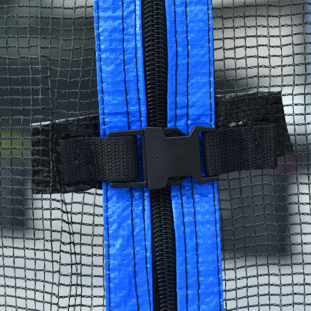 Evedy 16FT 14FT 12FT Trampoline Set with Swing, Slide, Basketball Hoop,Sports Fitness Trampolines with Enclosure Net