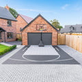 FORZA Basketball Court Modular Floor Tile [FIBA/NBA Standard] | Premium Outdoor Basketball Flooring for Home Courts