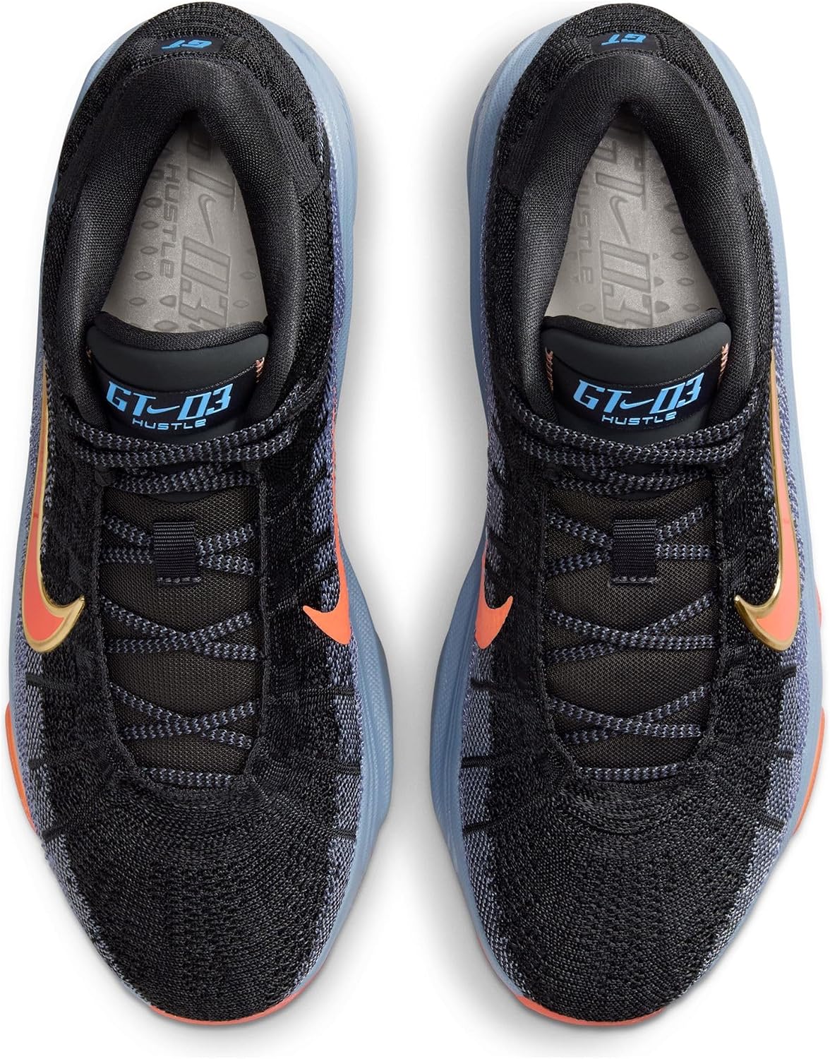Nike Men's G.T. Hustle 3 Electric Basketball Shoes, Multi-Color