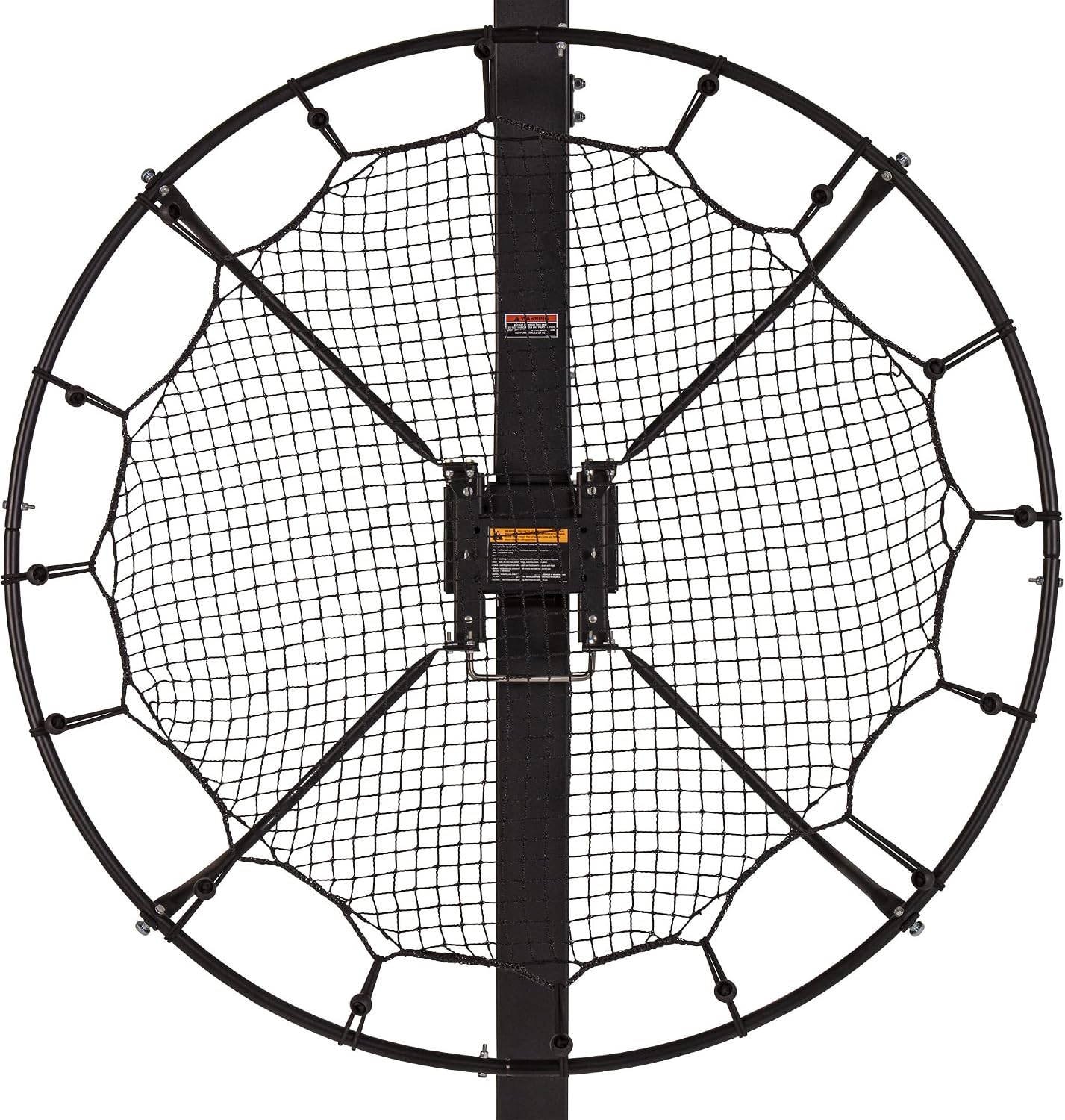 Silverback Multi-Sport Training Rebound Passback Net - Basketball Rebounder - Multisport Rebounder,Black
