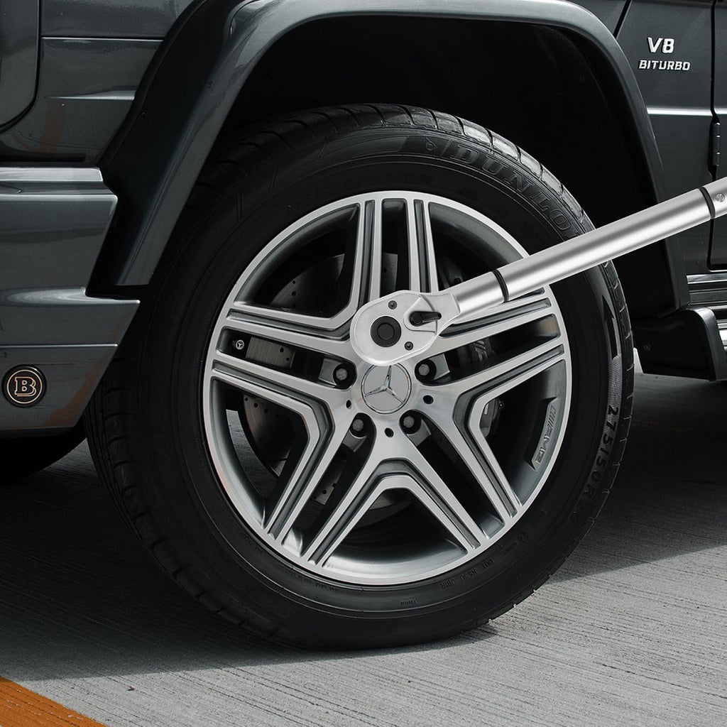3/4 Inch Torque Wrench, 48 Tooth Torque Wrench 3/4 Drive 160-840FT.LB/217-1139N.M with a Solid Storage Case