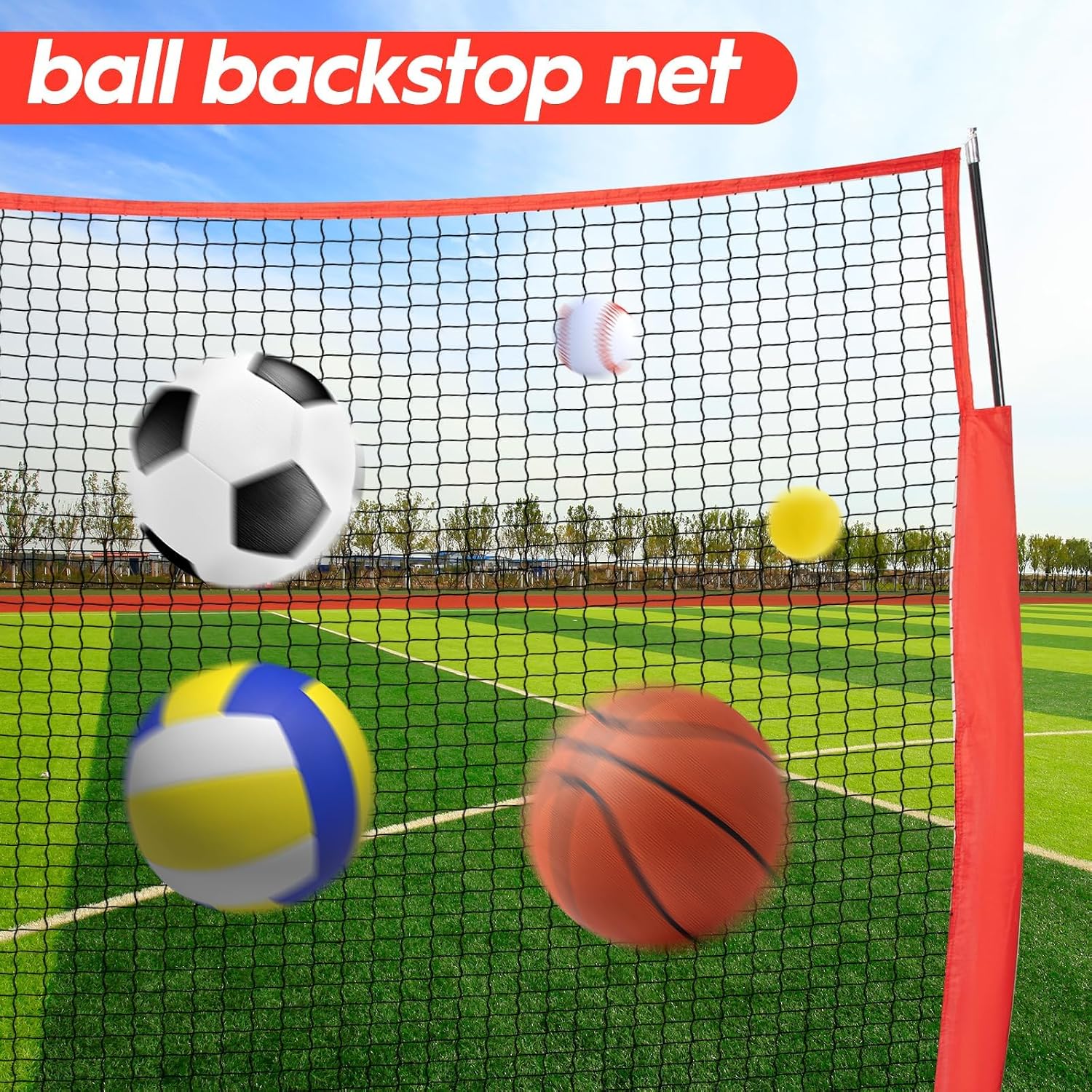 7x7ft /10x16ft /10x20ft Portable Stable Backstop Net172