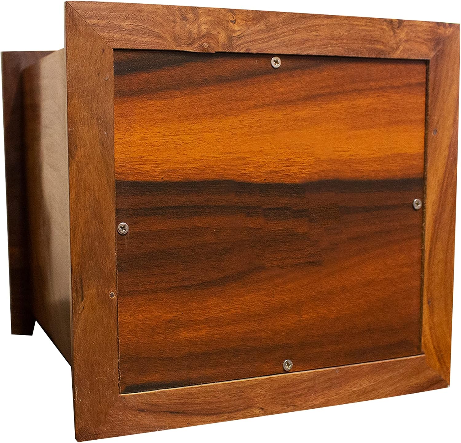 American Flag and Eagle Cremation Urn, Wooden Funeral Urns with Personalized Engraving