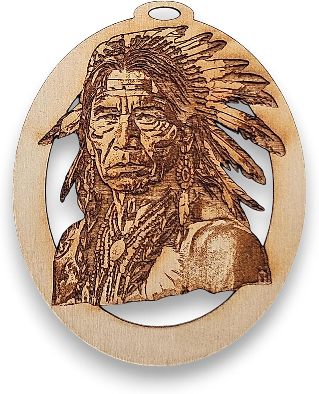 10PK Personalized Native American Ornament, Old Western Gifts for Men, History Ornaments from Arizona Colorado National Parks, Indian Tree Decorations for Man Cave and Christmas Tree
