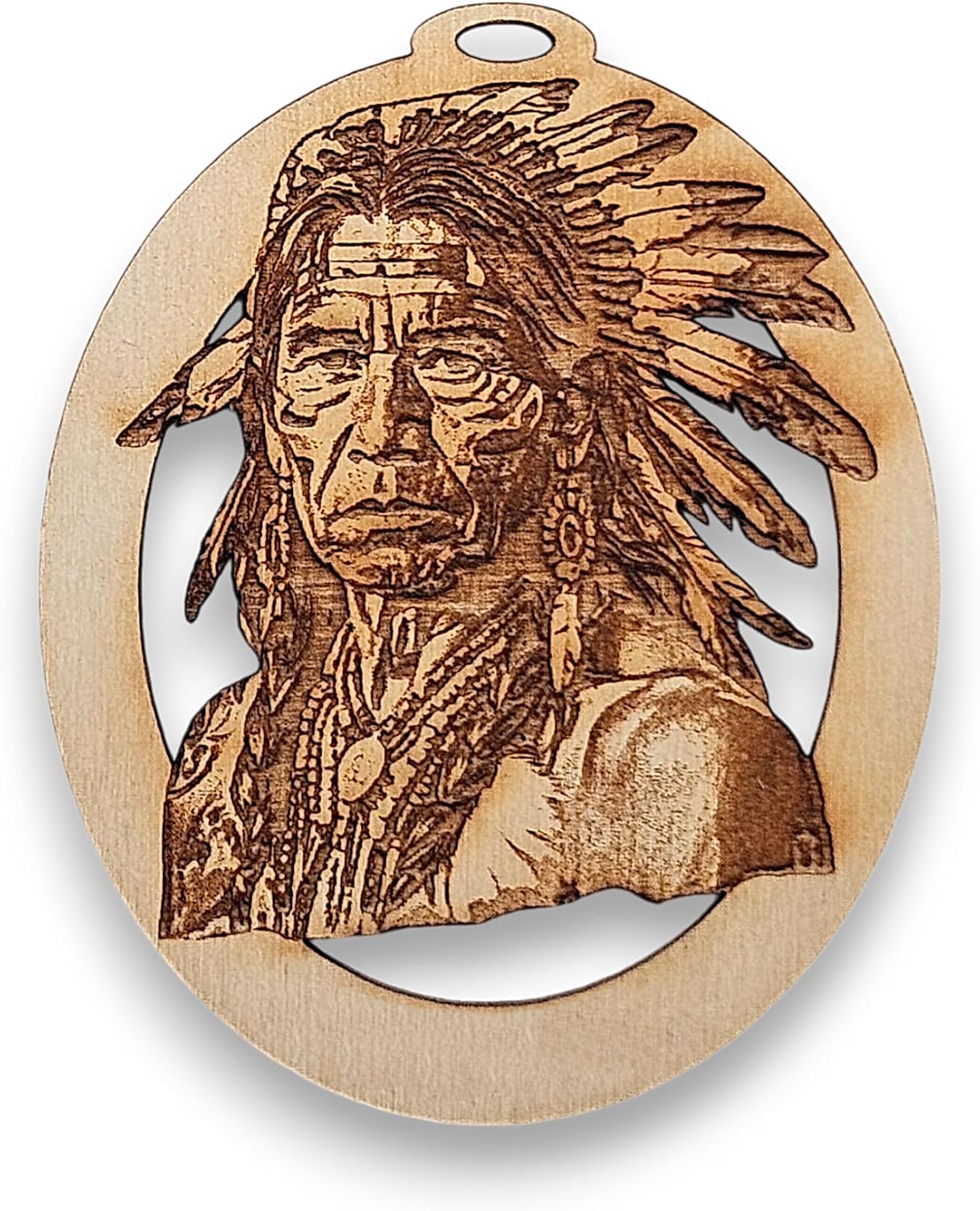 10PK Personalized Native American Ornament, Old Western Gifts for Men, History Ornaments from Arizona Colorado National Parks, Indian Tree Decorations for Man Cave and Christmas Tree
