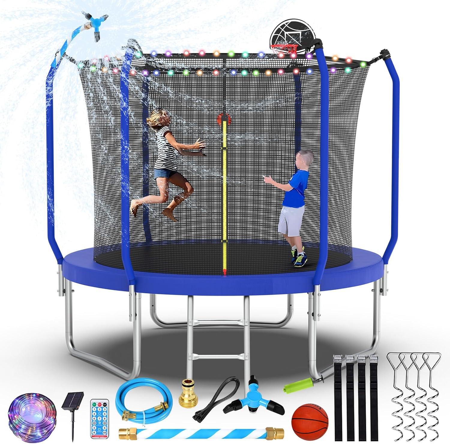 Lyromix Upgraded 16FT Trampoline for Kids and Adults