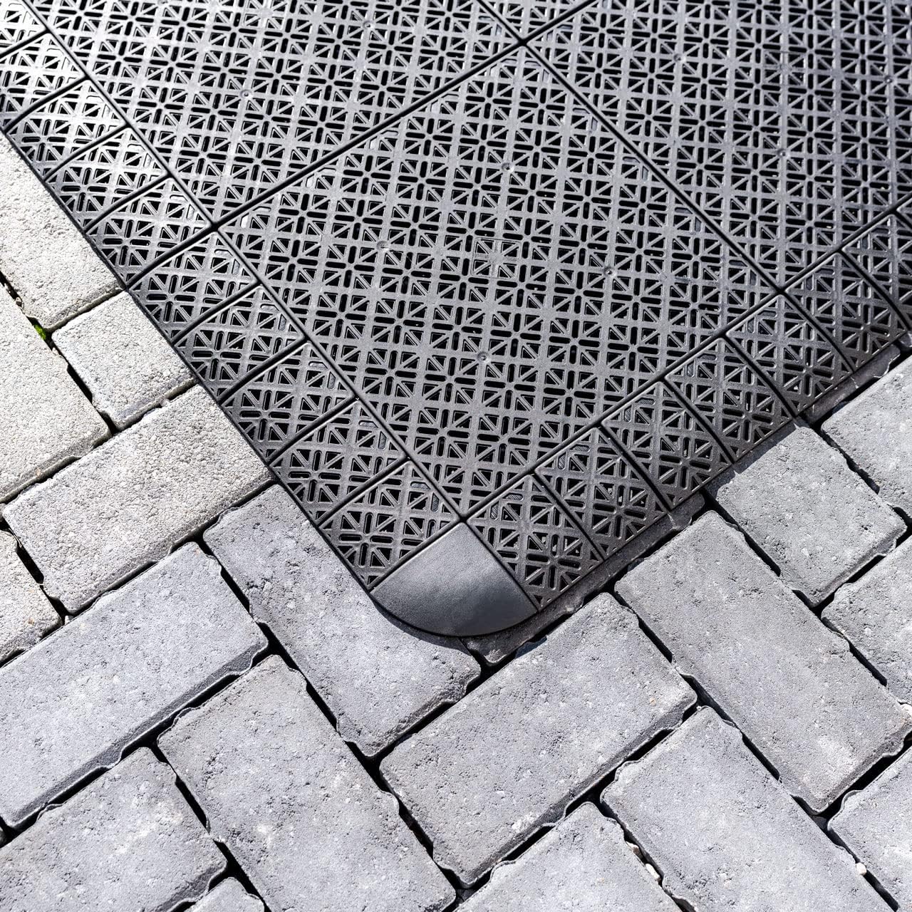 FORZA Basketball Court Modular Floor Tile [FIBA/NBA Standard] | Premium Outdoor Basketball Flooring for Home Courts