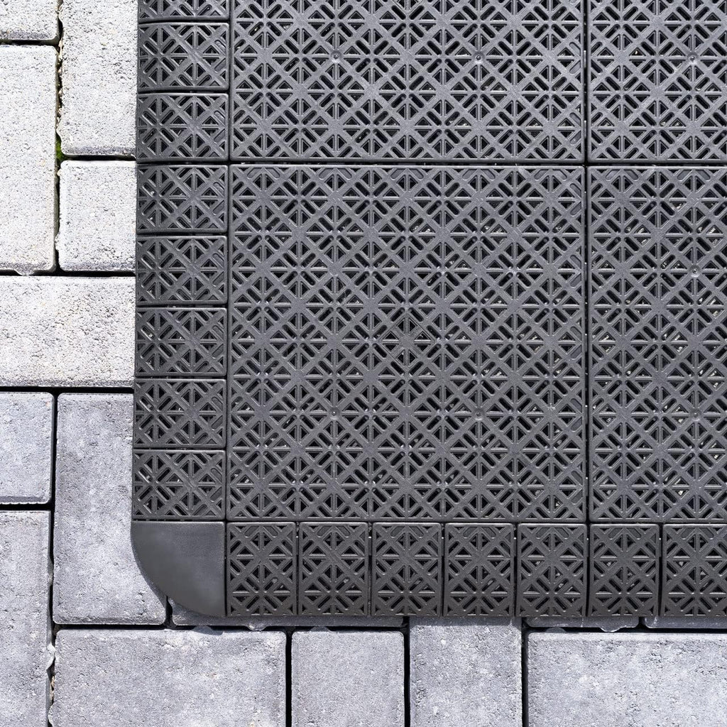 FORZA Basketball Court Modular Floor Tile [FIBA/NBA Standard] | Premium Outdoor Basketball Flooring for Home Courts