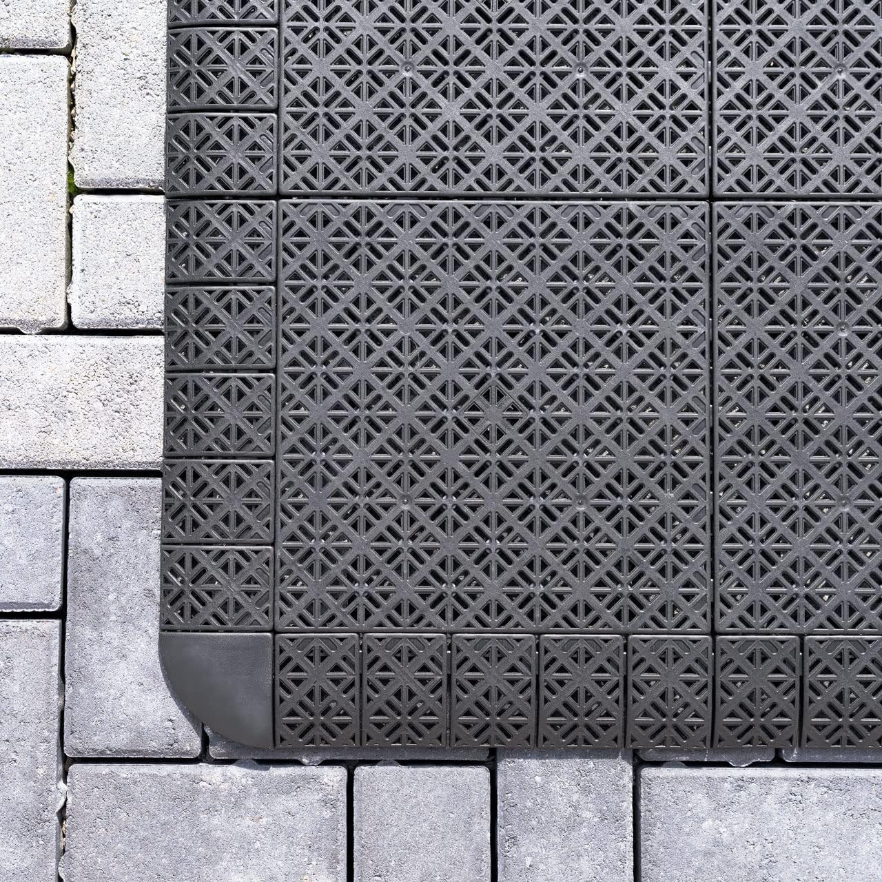 FORZA Basketball Court Modular Floor Tile [FIBA/NBA Standard] | Premium Outdoor Basketball Flooring for Home Courts