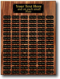 PW Engraving 18X24 Perpetual Plaque Award, 84 Multiple Name plates, Perpetual Award, Trophy Award, Achievement Award, Sport Award, Ongoing Award, Employee Recognition, Perpetual Trophy Award