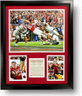 Indiana Hoosiers | 2025 CFP National Champions | Collectible Hoosier Football Memorabilia | Framed Picture & Photo Collage Gift, Man Cave Wall Art, Home & Room Decor | 2 Sizes & 2 Styles (Mendoza Dive, 18'x22')