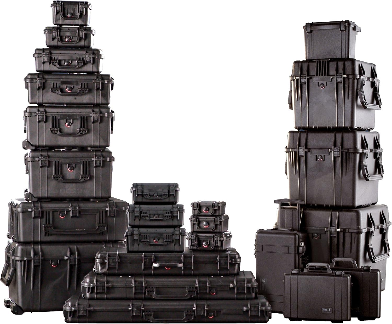 Pelican 1500 Case With Foam (Silver)