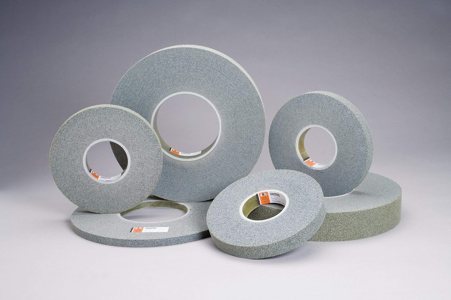 3M 37024 Standard Abrasives GP Plus Wheel 853442, 8 in x 2 in x 3 in 8A MED