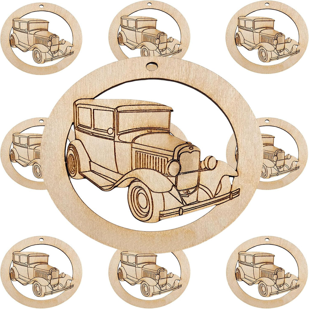 10PK Personalized Model A Ornament, Model A Lover, Antique Car Decorations, Automotive Christmas Ornaments, Handmade in The USA