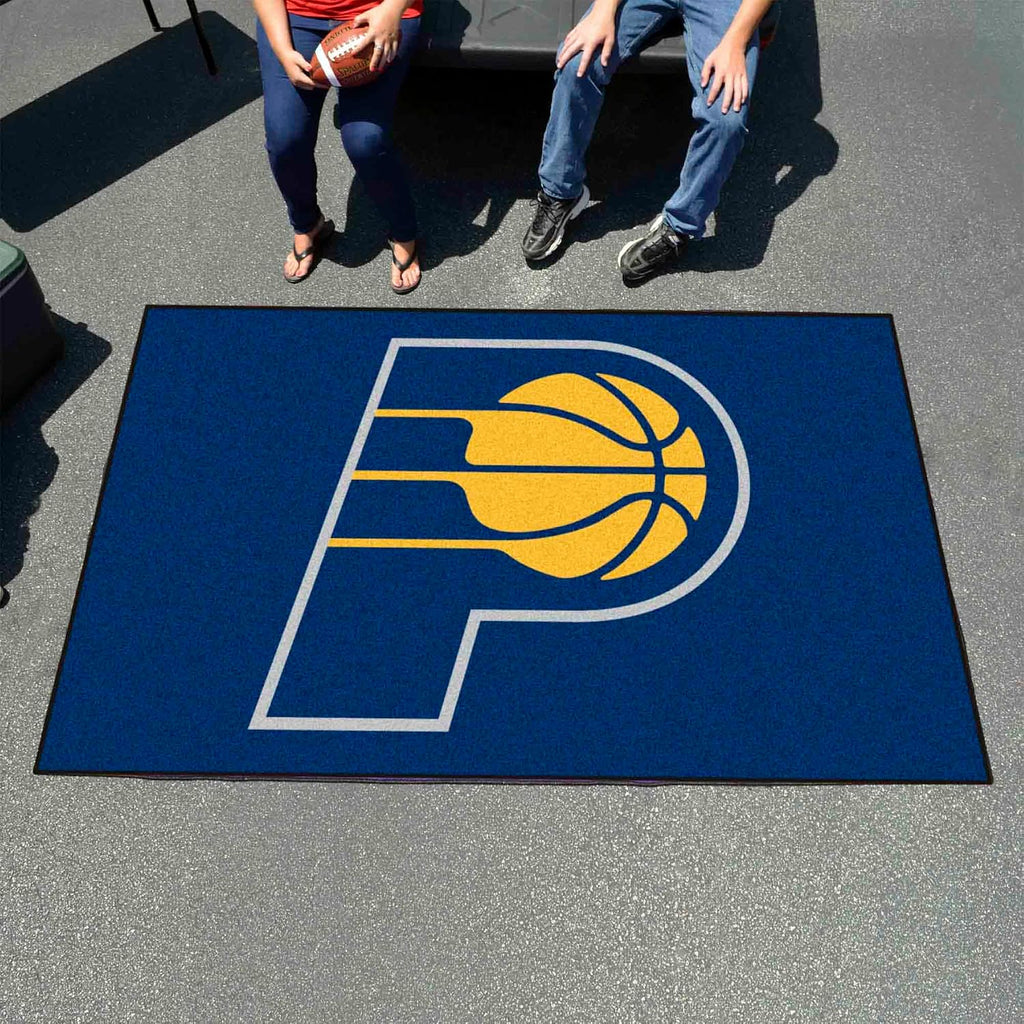 FANMATS 9282 Indiana Pacers Ulti-Mat Rug - 5ft. x 8ft. | Sports Fan Area Rug, Home Decor Rug and Tailgating Mat