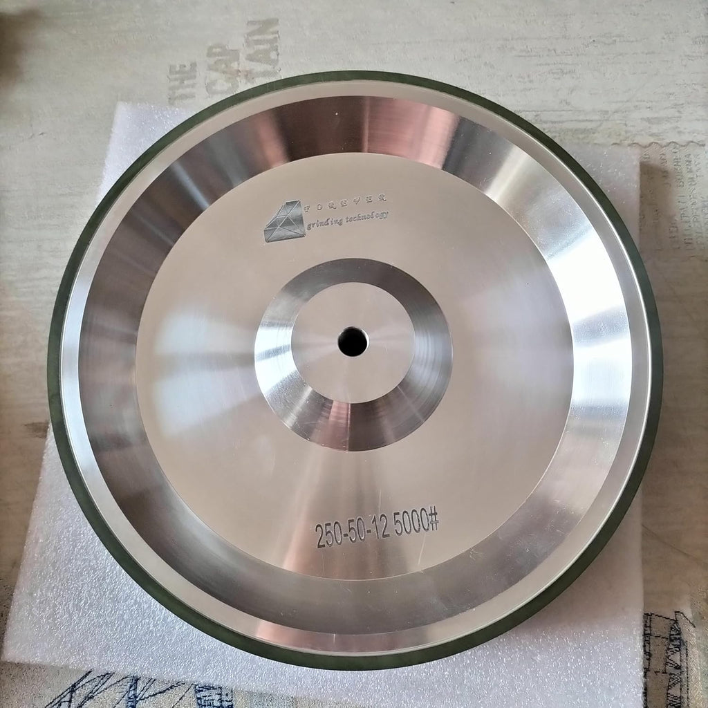 Resin Diamond Grinding Wheel for Tormek T8/T7 Grinder for Sharpening and Polishing Knives, D250 * T50 * H12 * X5 mm, 80-10000 Grit (3µm,5000 Grit)