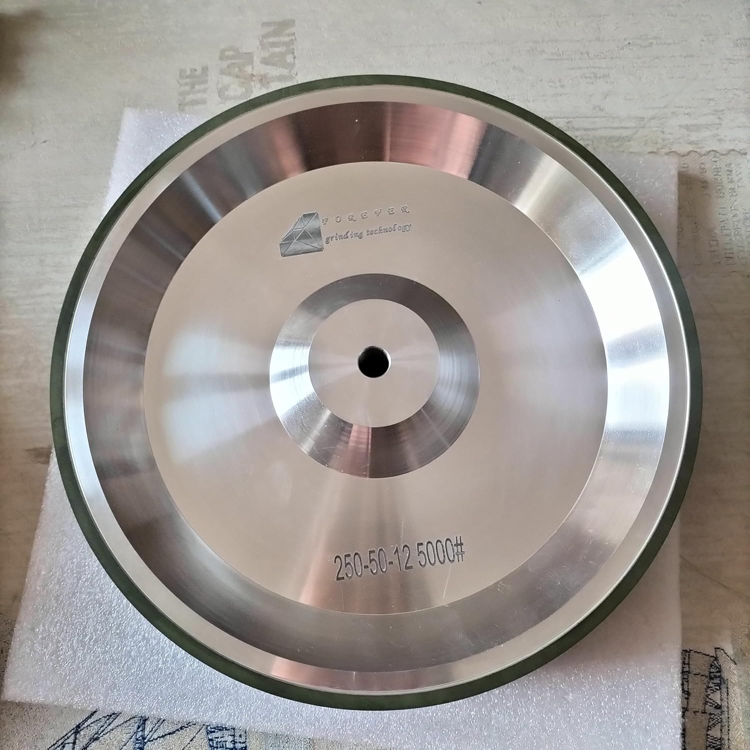Resin Diamond Grinding Wheel for Tormek T8/T7 Grinder for Sharpening and Polishing Knives, D250 * T50 * H12 * X5 mm, 80-10000 Grit (3µm,5000 Grit)